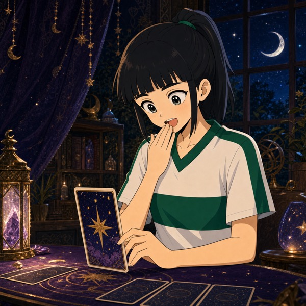 小星看到翻開的牌很驚喜